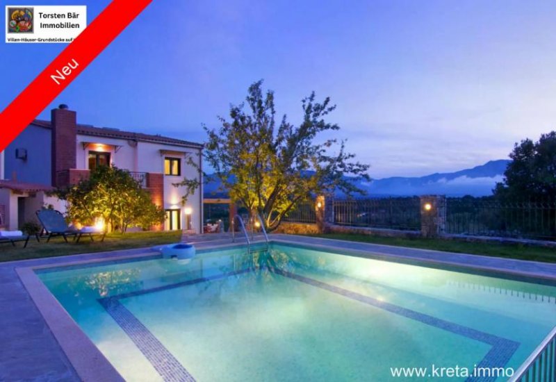 Kato Valsamonero, Die Villa – Kato Valsamonero, Kreta Großzügigkeit auf einer Ebene Haus kaufen